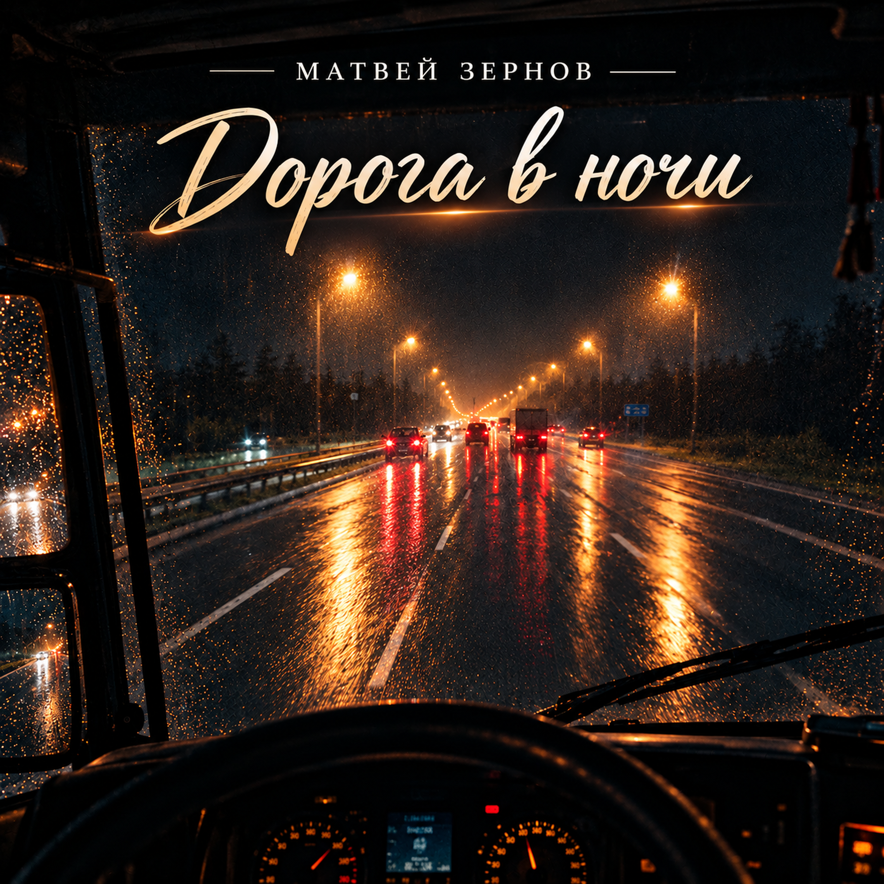 Дорога в ночи — обложка