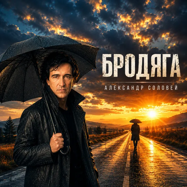 Александр Соловей — Бродяга — обложка релиза