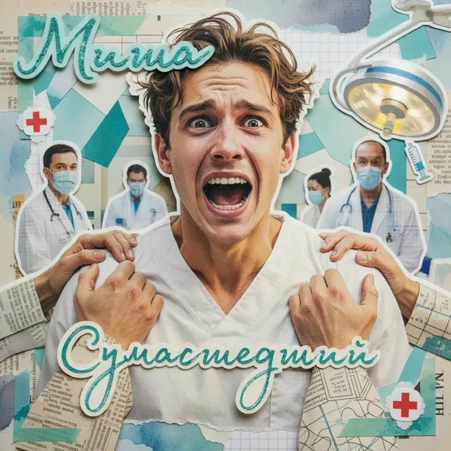 Миша — Сумасшедший — обложка релиза