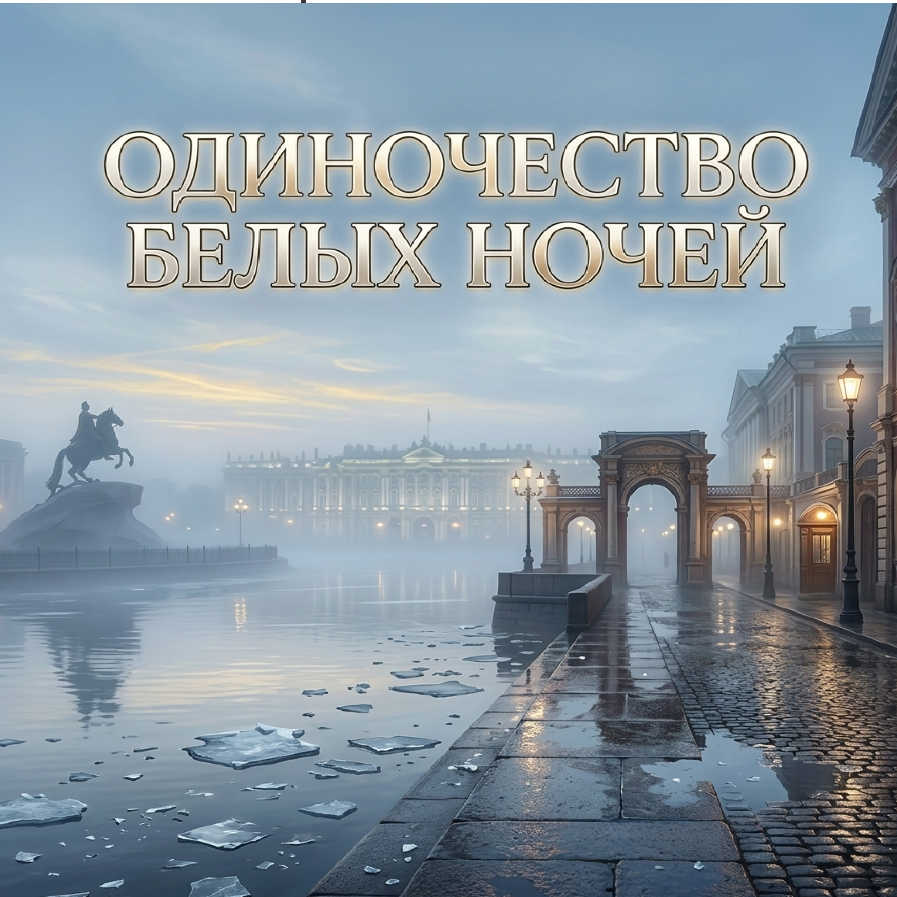 ОДИНОЧЕСТВО БЕЛЫХ НОЧЕЙ — обложка