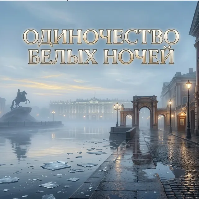 Андрей Алякин — ОДИНОЧЕСТВО БЕЛЫХ НОЧЕЙ — обложка релиза