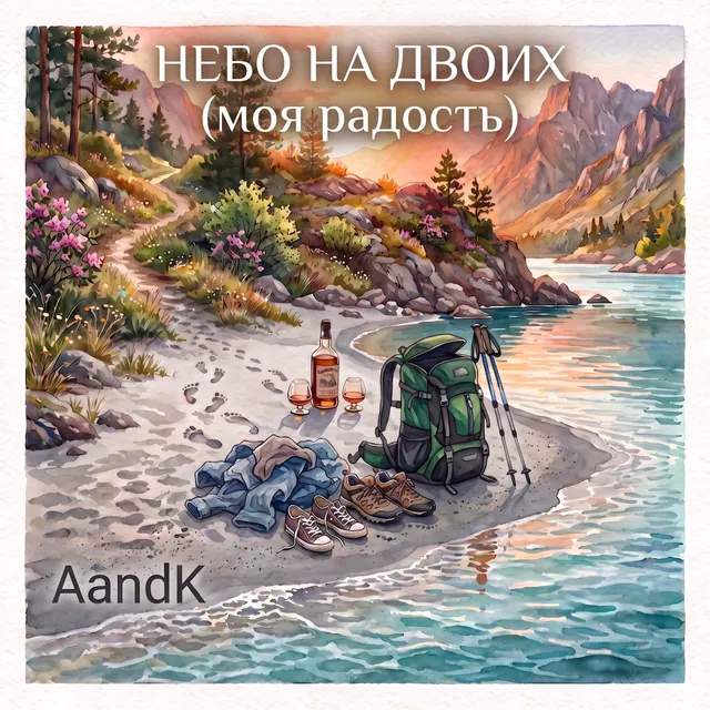 AandK — Небо на двоих(моя радость) — обложка релиза