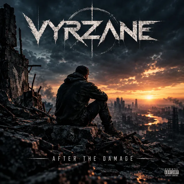 VYRZANE — AFTER THE DAMAGE — обложка релиза