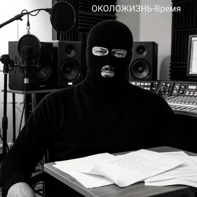 ОКОЛОЖИЗНЬ — Время — обложка релиза