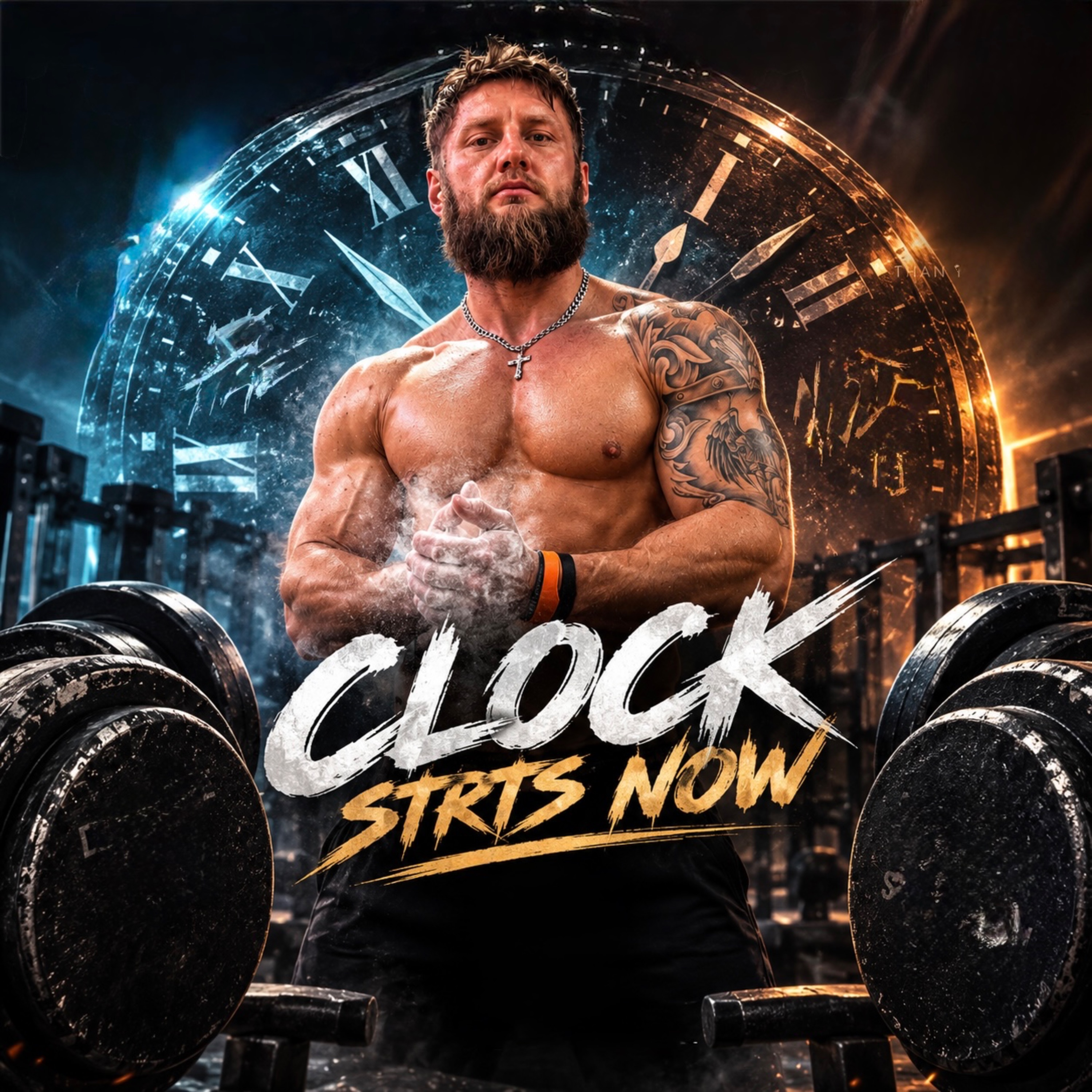 CLOCK STARTS NOW — обложка