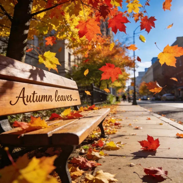 AIMD — Autumn leaves — обложка релиза