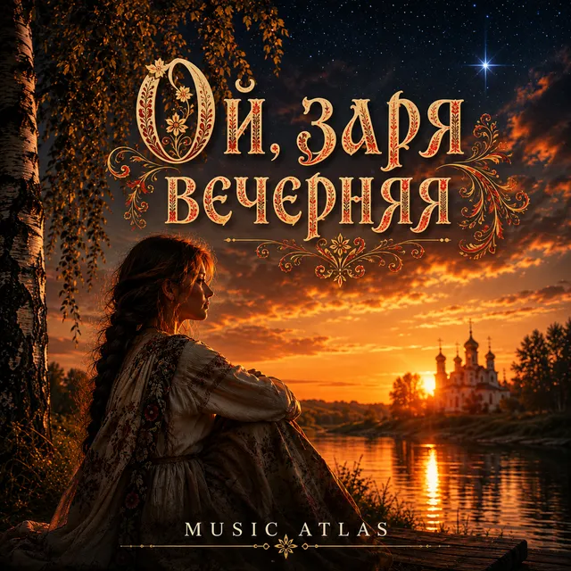 MUSIC ATLAS — Ой, заря вечерняя — обложка релиза