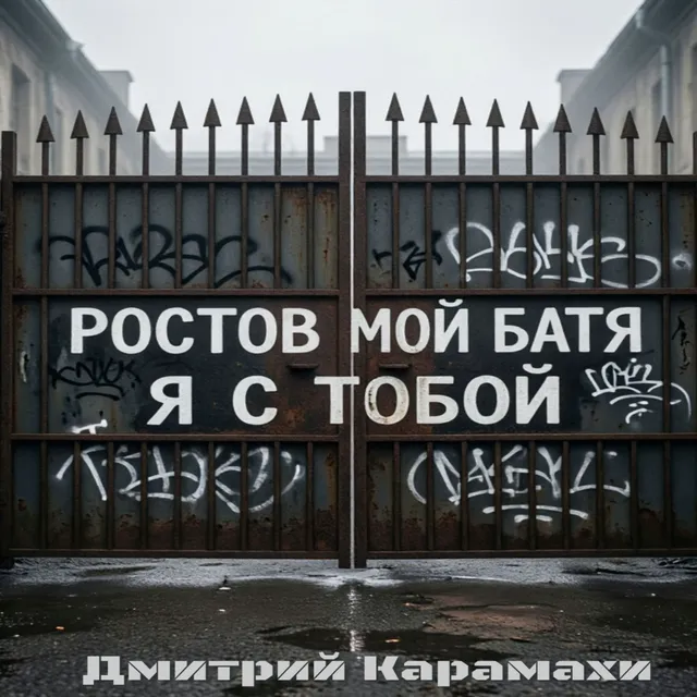 Дмитрий Карамахи — Ростов мой батя я с тобой — обложка релиза