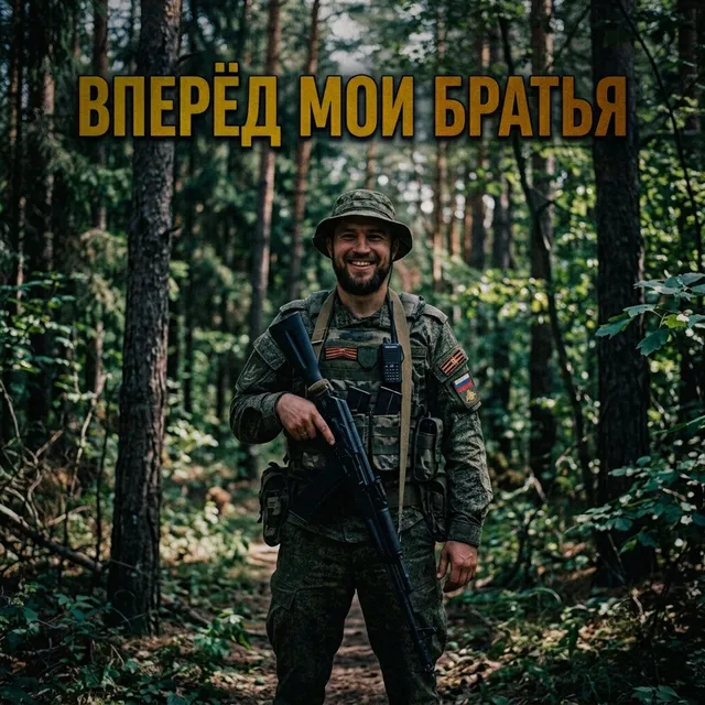 GazRock — ВПЕРЁД МОИ БРАТЬЯ — обложка релиза