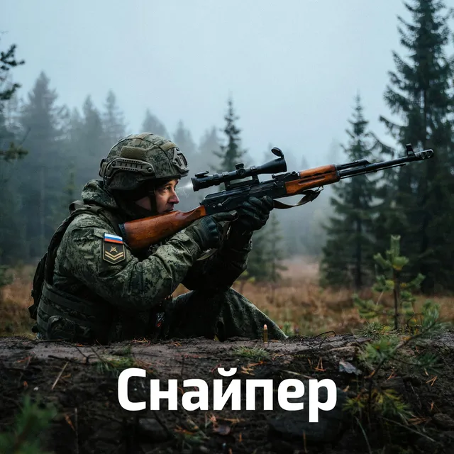 Позывной Пахан — Снайпер — обложка релиза