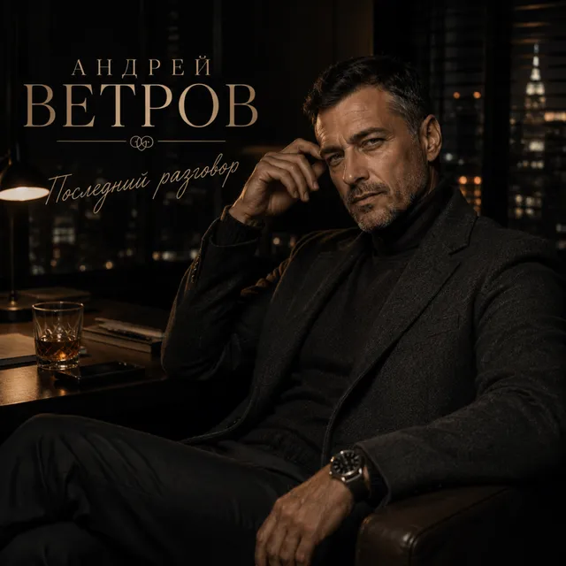Андрей Ветров — Последний разговор — обложка релиза