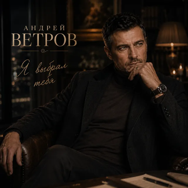 Андрей Ветров — Я выбрал тебя — обложка релиза