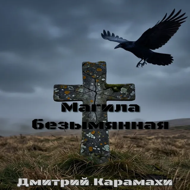 Дмитрий Карамахи — Магила безымянная — обложка релиза