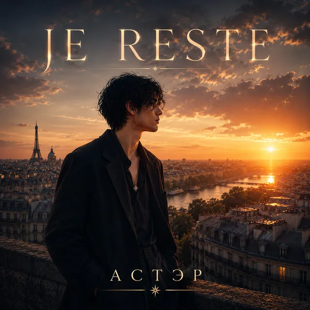 Астэр — JE RESTE — обложка релиза