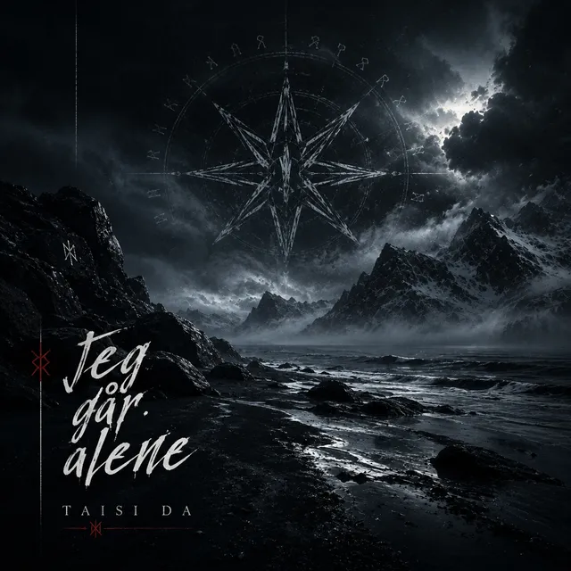 Taisi DA — Jeg Går Alene — обложка релиза
