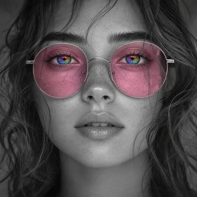Нелетучая — Розовые очки — обложка релиза