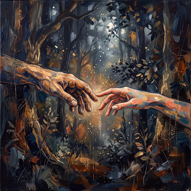 lesha_spielmann — Темный лес — обложка релиза