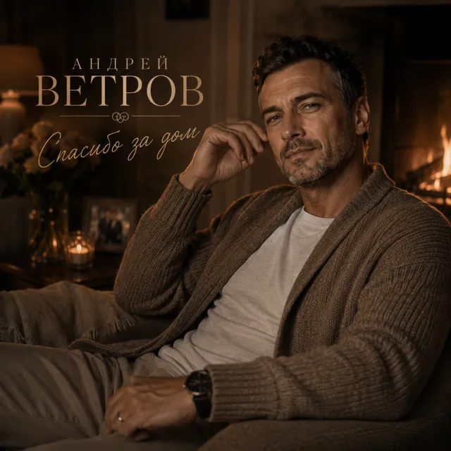 Андрей Ветров — Спасибо за дом — обложка релиза