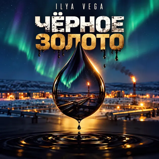ILYA VEGA — Чёрное золото — обложка релиза