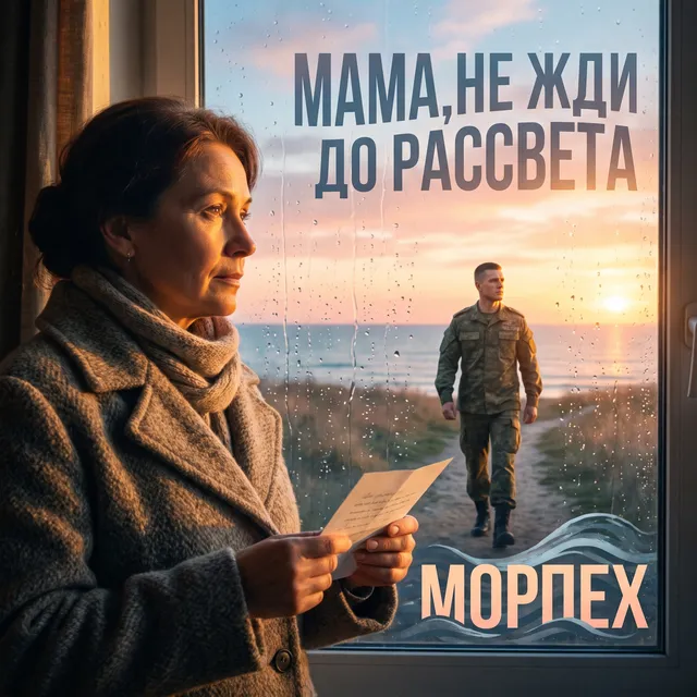 МОРПЕХ — Мама не жди до рассвета — обложка релиза