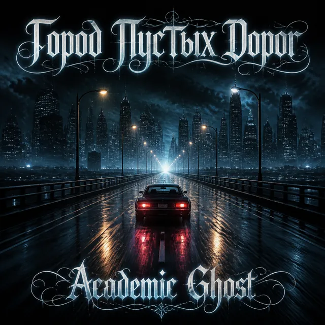 Academic Ghost — Город Пустых Дорог — обложка релиза