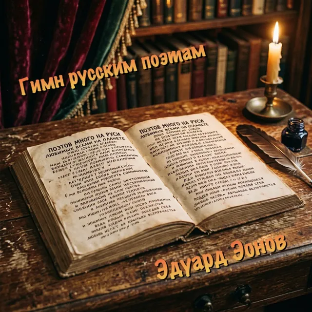 Эдуард Эонов — Гимн русским поэтам — обложка релиза