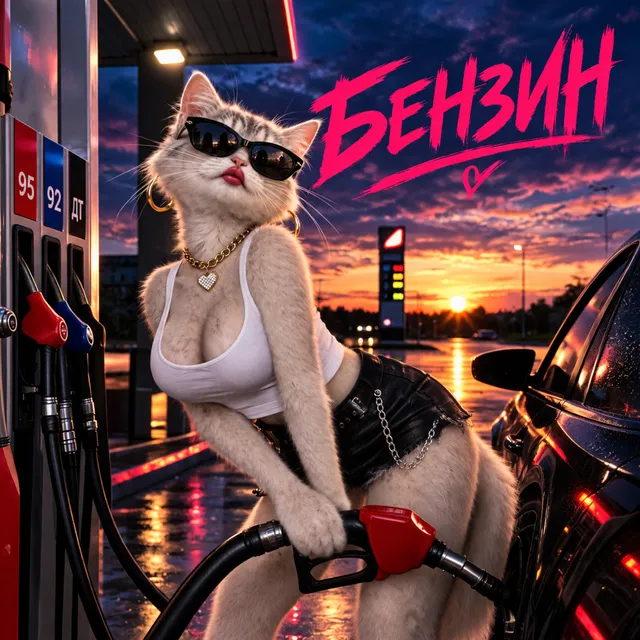 DarkMilk — бензин — обложка релиза
