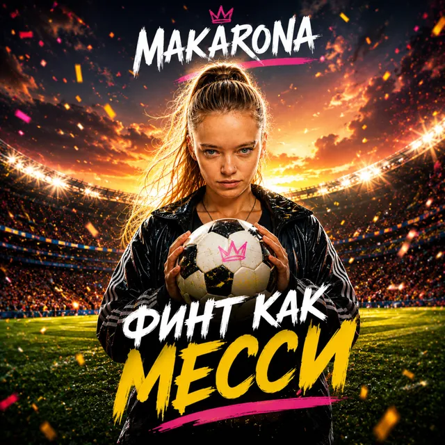 Makarona — Финт как Месси — обложка релиза