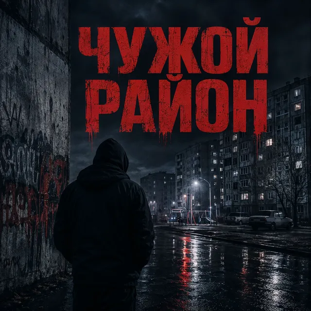 GreyBeatsGazer — Чужой район — обложка релиза