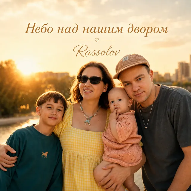 Rassolov — Небо над нашим двором — обложка релиза