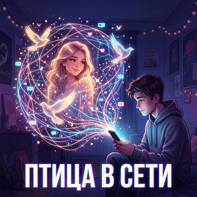 Guridze — Птица в сети — обложка релиза