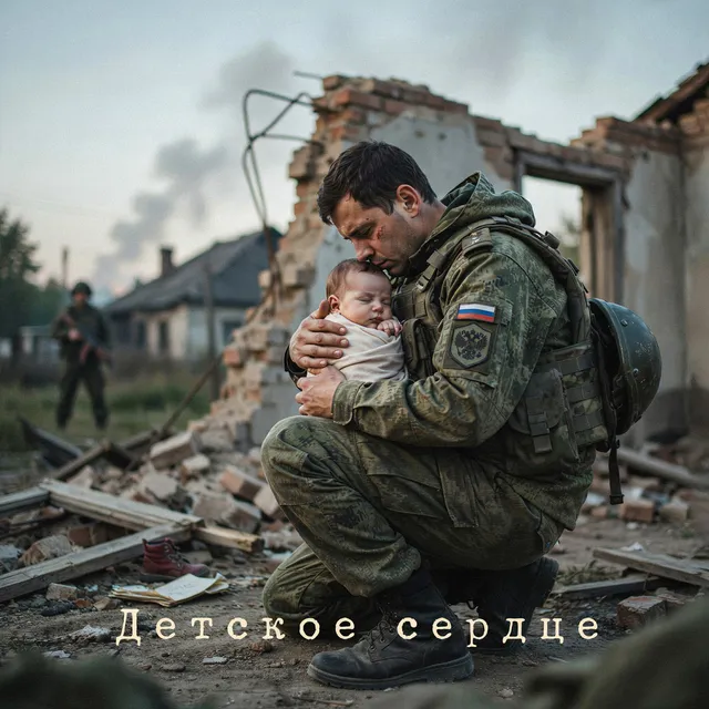 Позывной Пахан — Детское сердце — обложка релиза