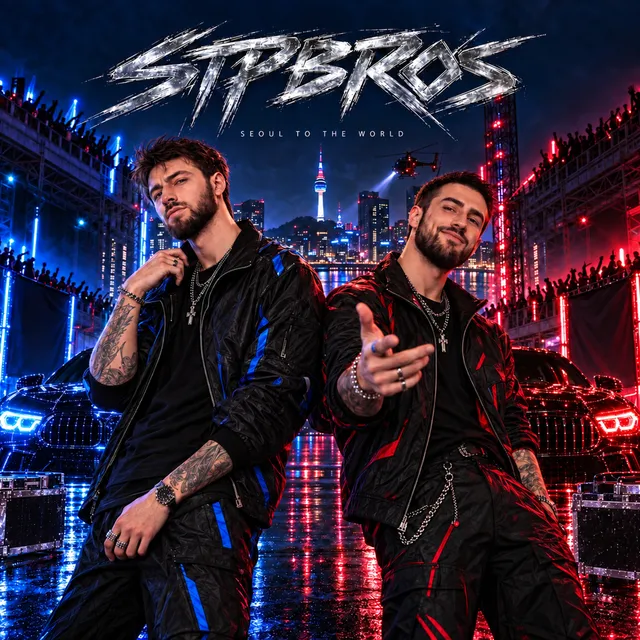 STPBROS — Seoul to the World — обложка релиза