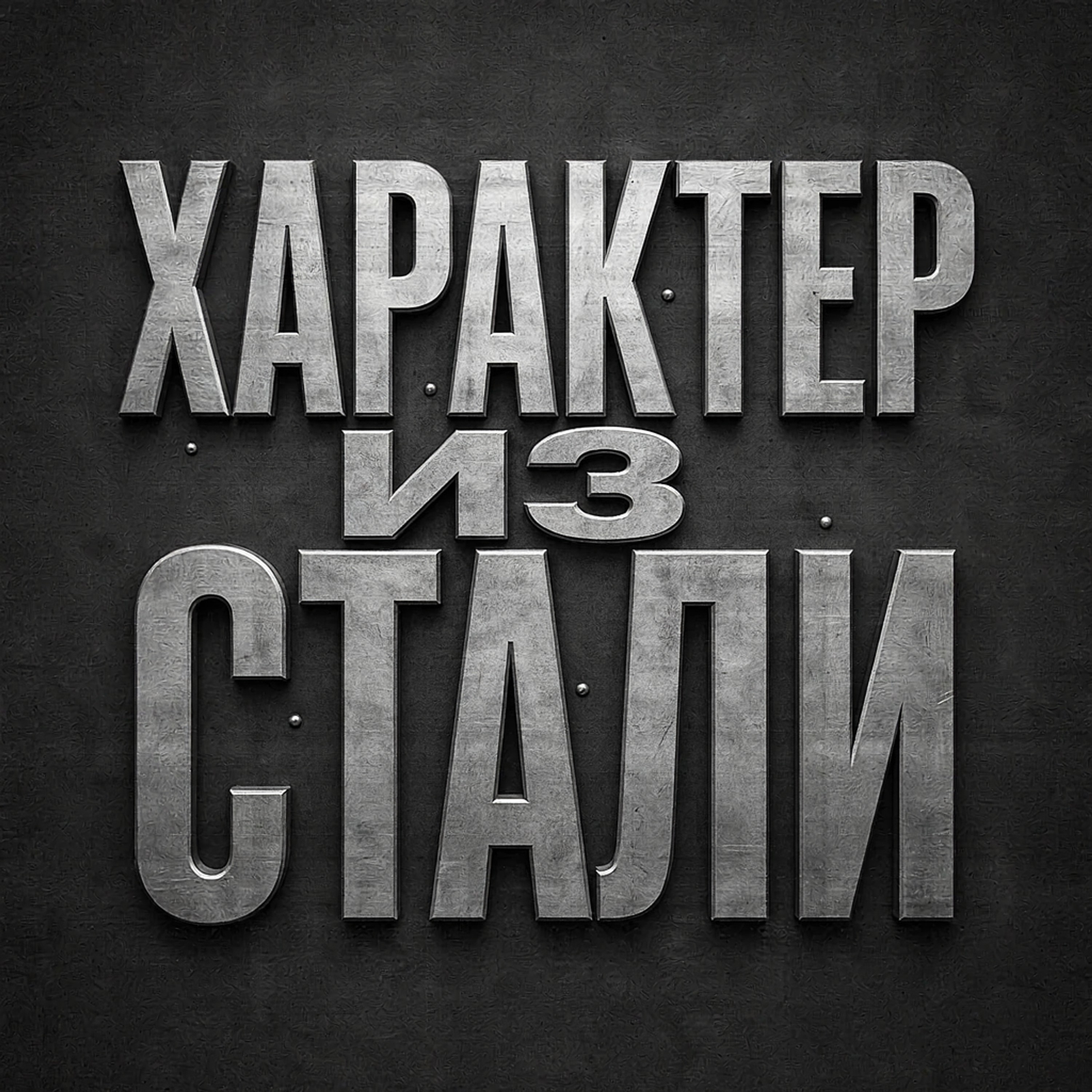 Характер из стали — обложка