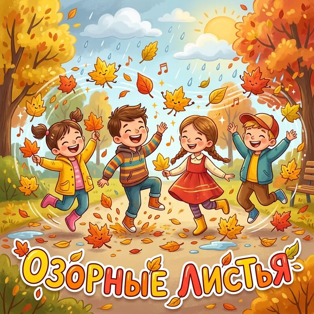 Umbratoris — Озорные листья — обложка релиза