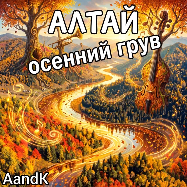 AandK — Алтай. Осенний грув. — обложка релиза