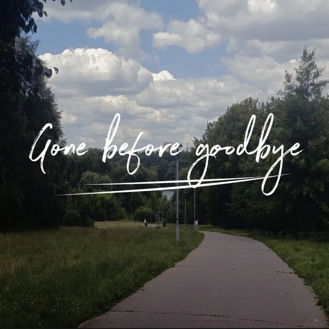 GLKHRV — Gone before goodbye — обложка релиза
