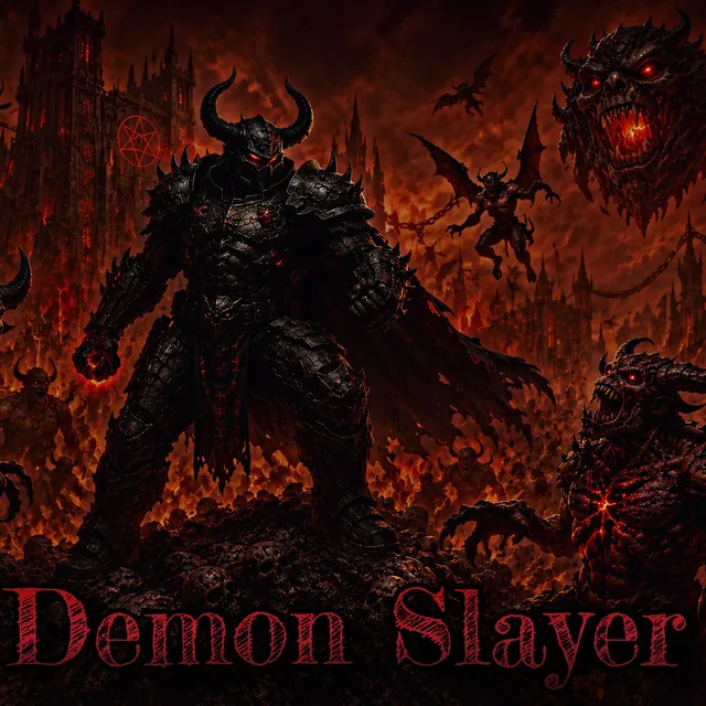 BlackRave — Demon Slayer — обложка релиза