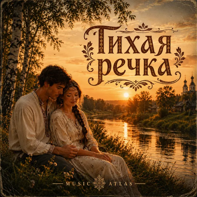 MUSIC ATLAS — Тихая речка — обложка релиза