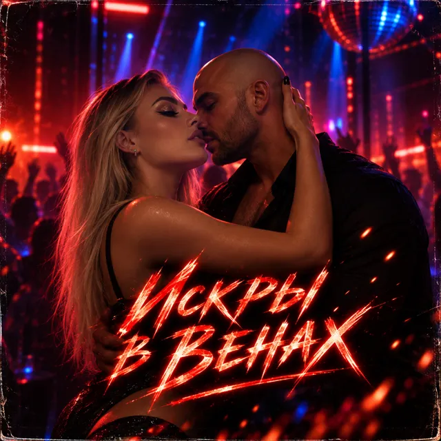 DZALE — Искры в венах — обложка релиза