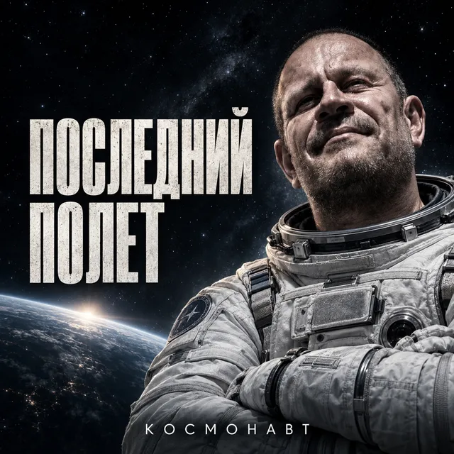 Космонавт — Последний полёт — обложка релиза