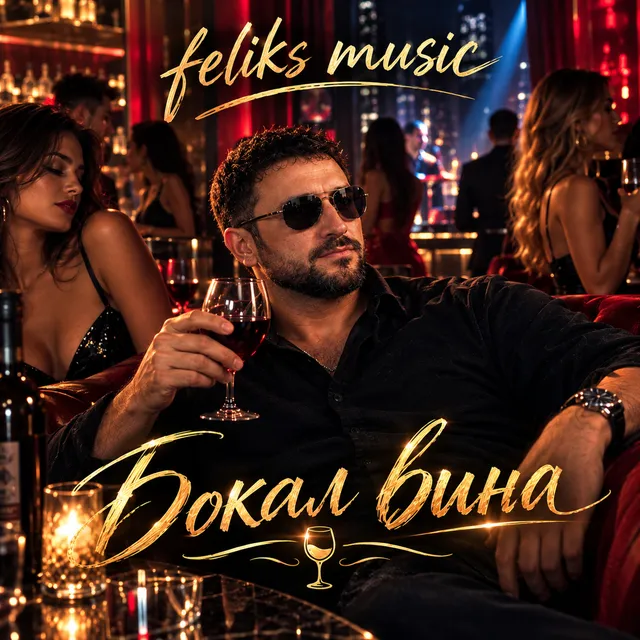 feliks music — Бокал вина — обложка релиза