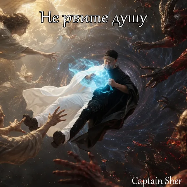 Captain Sher — Не рвите душу — обложка релиза