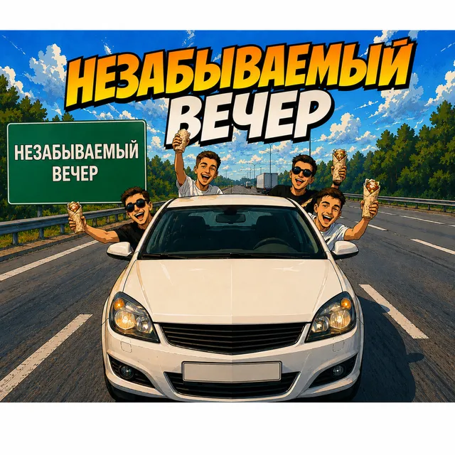KonDen — Незабываемый вечер — обложка релиза