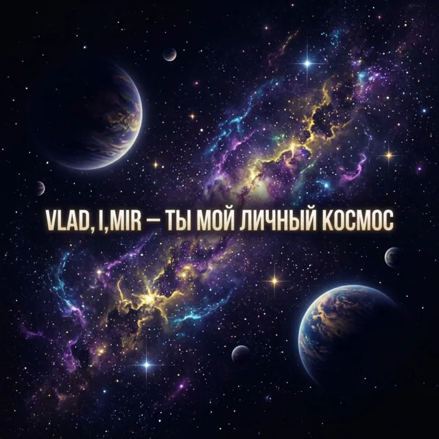 Vlad_i_mir — Ты - мой личный космос — обложка релиза