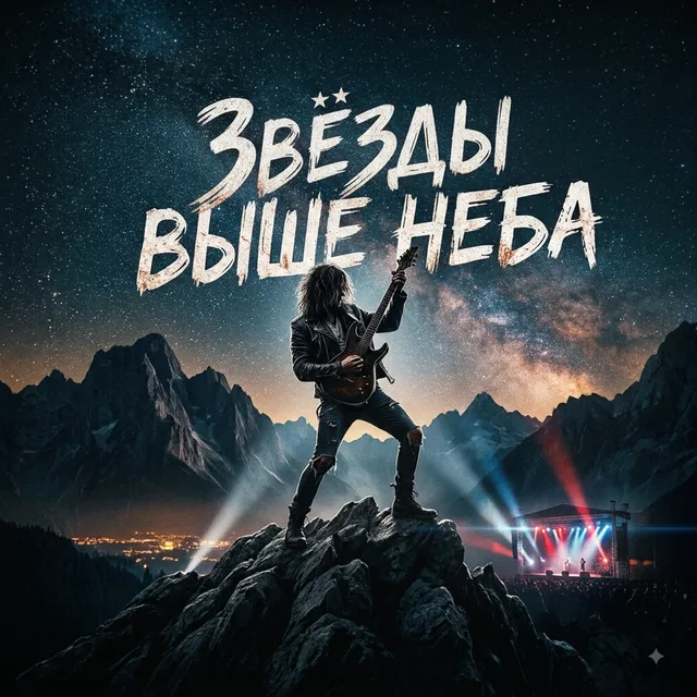 GazLodya — ЗВЁЗДЫ ВЫШЕ НЕБА — обложка релиза