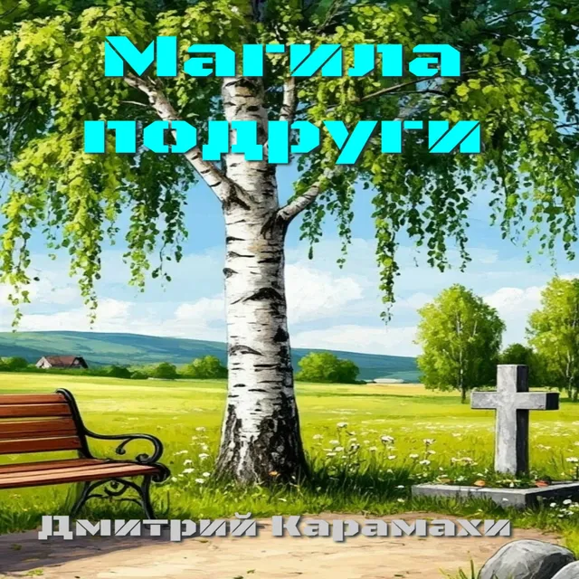 Дмитрий Карамахи — Магила подруги — обложка релиза