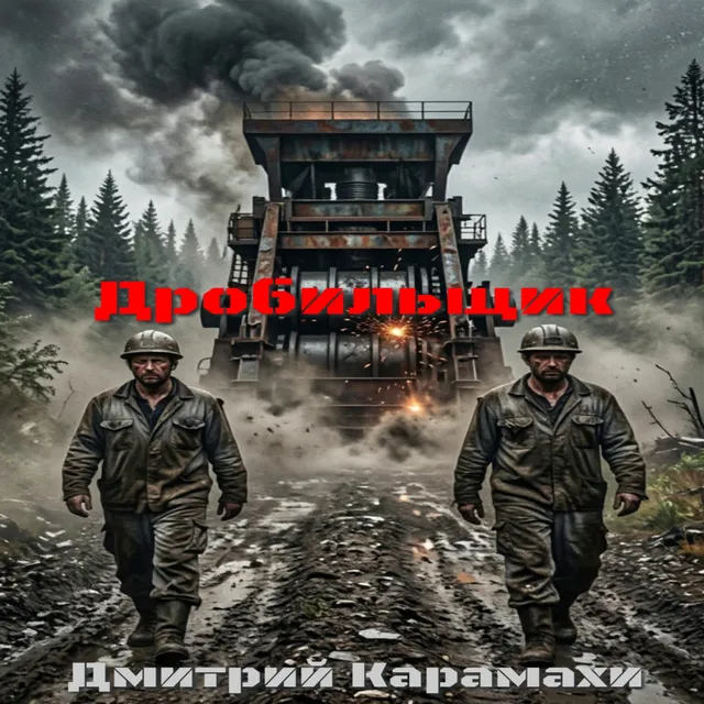 Дмитрий Карамахи — Дробильщик — обложка релиза