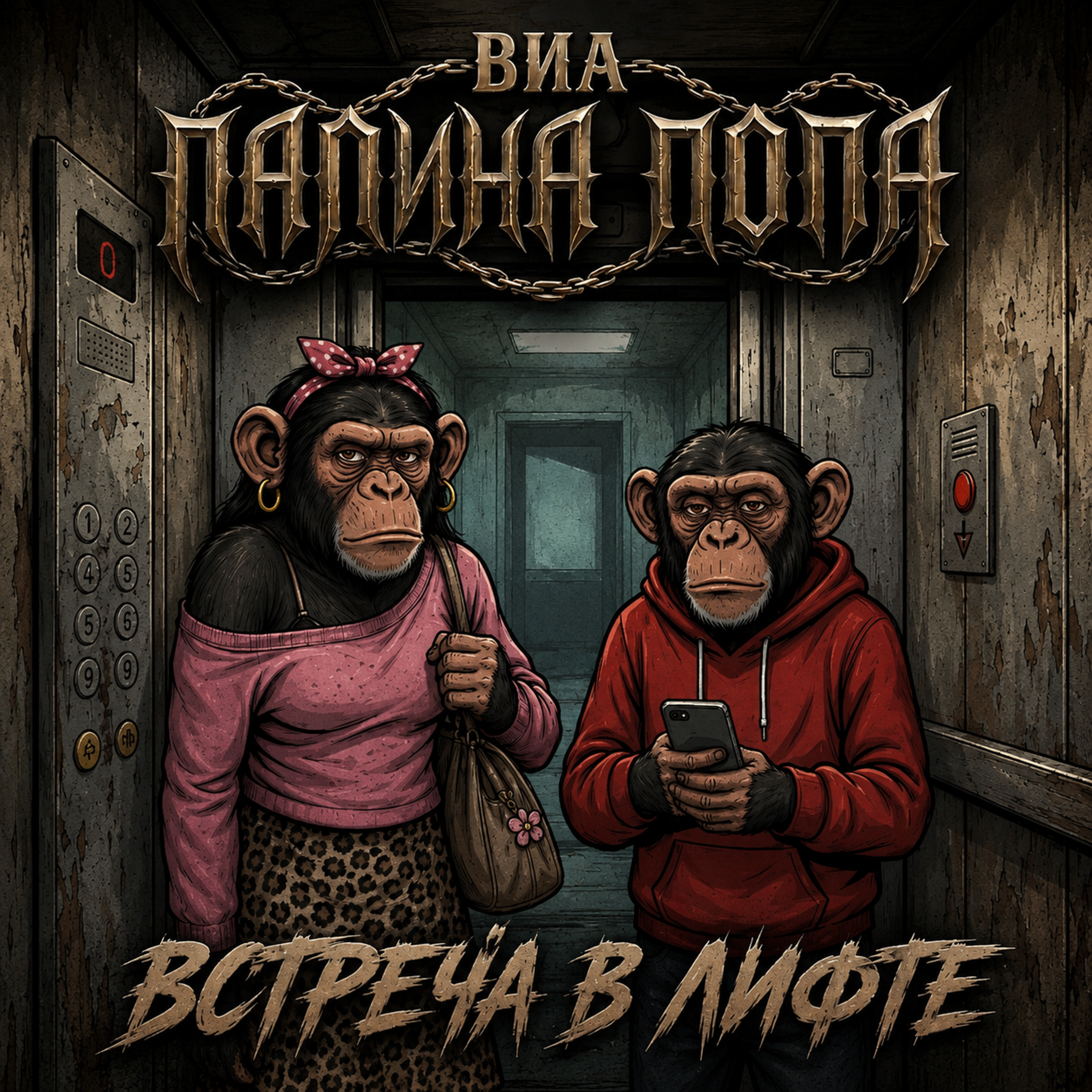 Встреча в лифте — обложка