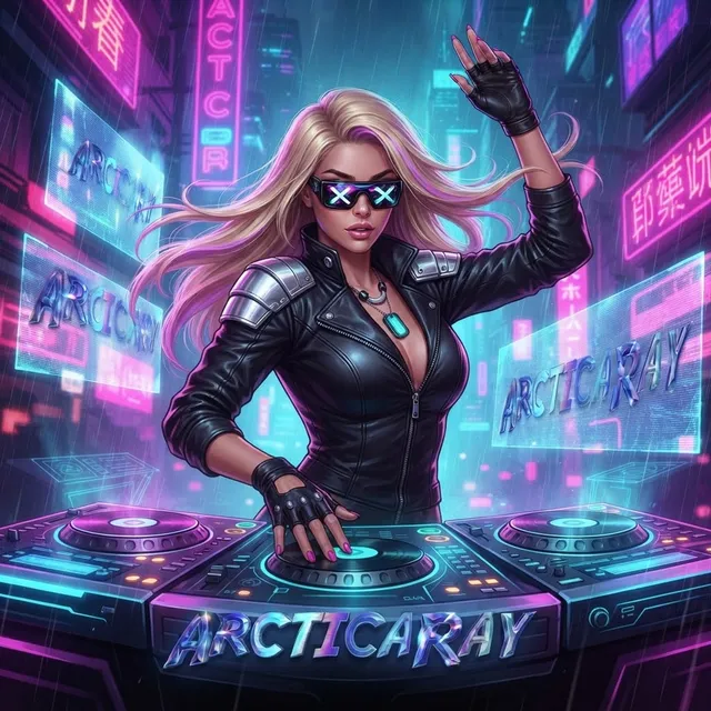 Arctica Ray — Neuro — обложка релиза